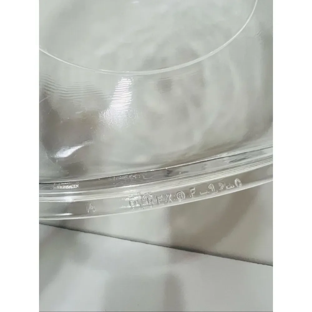 Pyrex F-12-C Clear Oval Large Casserole Dish Lid